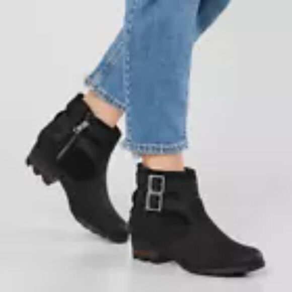 Sorel Lolla Waterproof Leather Ankle Boot NIB 6.5 - Picture 15 of 15